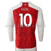 Arsenal Mesut Ozil 10 Fotbalové Dresy Domáci Dlouhým Rukávem 2020-21..